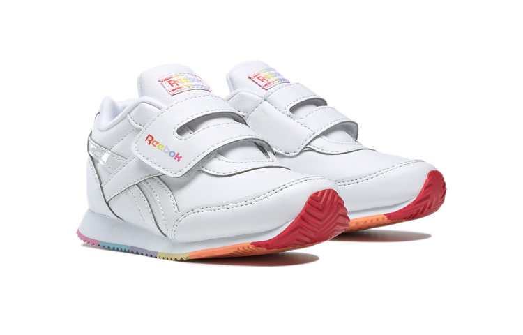 Lookbook Reebok Royal Classic Jogger 2 ''Weiß Regenbogen'' (Kindergröße) FV7837
