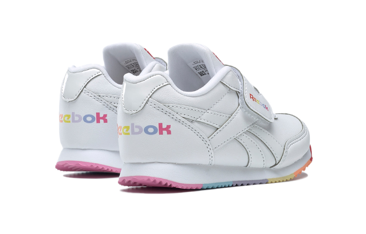 Shop Reebok Royal Classic Jogger 2 ''Weiß Regenbogen'' (Kindergröße) FV7837