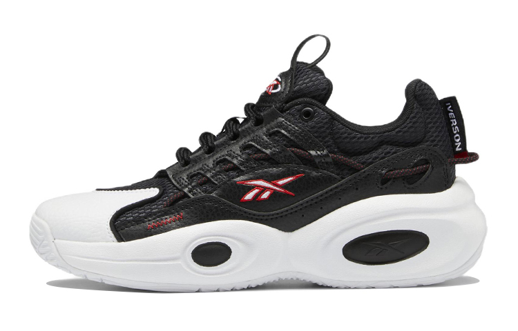 (Grade School) Reebok Solution Mid 'Black Vector Red' GY9871