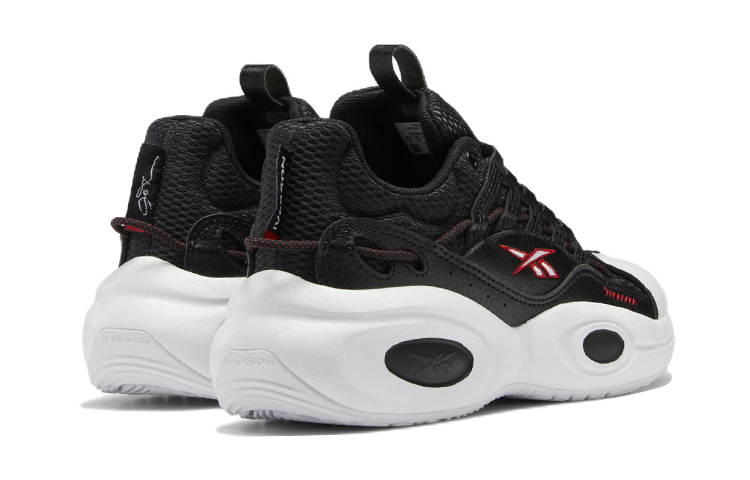 Shop (Kanak-Kanak) Reebok Solution Mid 'Hitam Vector Merah' GY9871