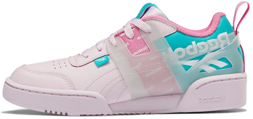 (Grade School) Reebok Workout Plus ATI 'Pixel Pink Solid Teal' EH0103 Buy (Grade School) Reebok Workout Plus ATI 'Pixel Pink Solid Teal' EH0103
