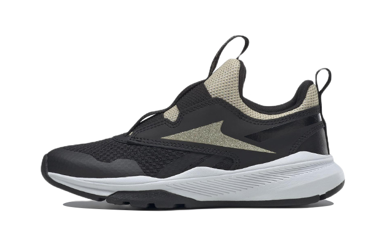 (Grade School) Reebok XT Sprinter Slip-On 'Black Gold Metallic' GW1236