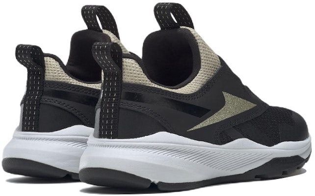 (Grade School) Reebok XT Sprinter Slip-On 'Black Gold Metallic' GW1236 Shop (Grade School) Reebok XT Sprinter Slip-On 'Black Gold Metallic' GW1236