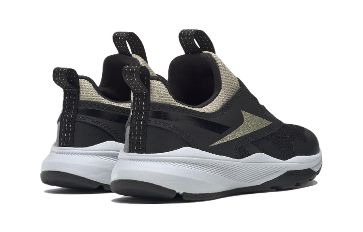 Shop （小學）Reebok XT Sprinter 套穿鞋 '黑金金屬' GW1236