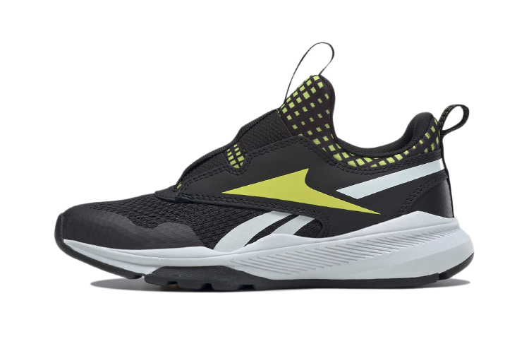 (Grade School) Reebok XT Sprinter Slip-On 'Black Solar Acid Yellow' GW1238