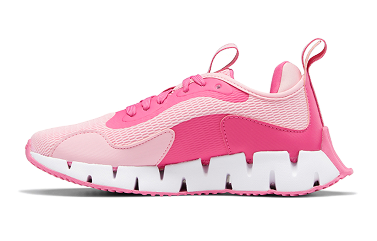 (Grade School) Reebok Zig Dynamic 'Light Pink White' FY9129
