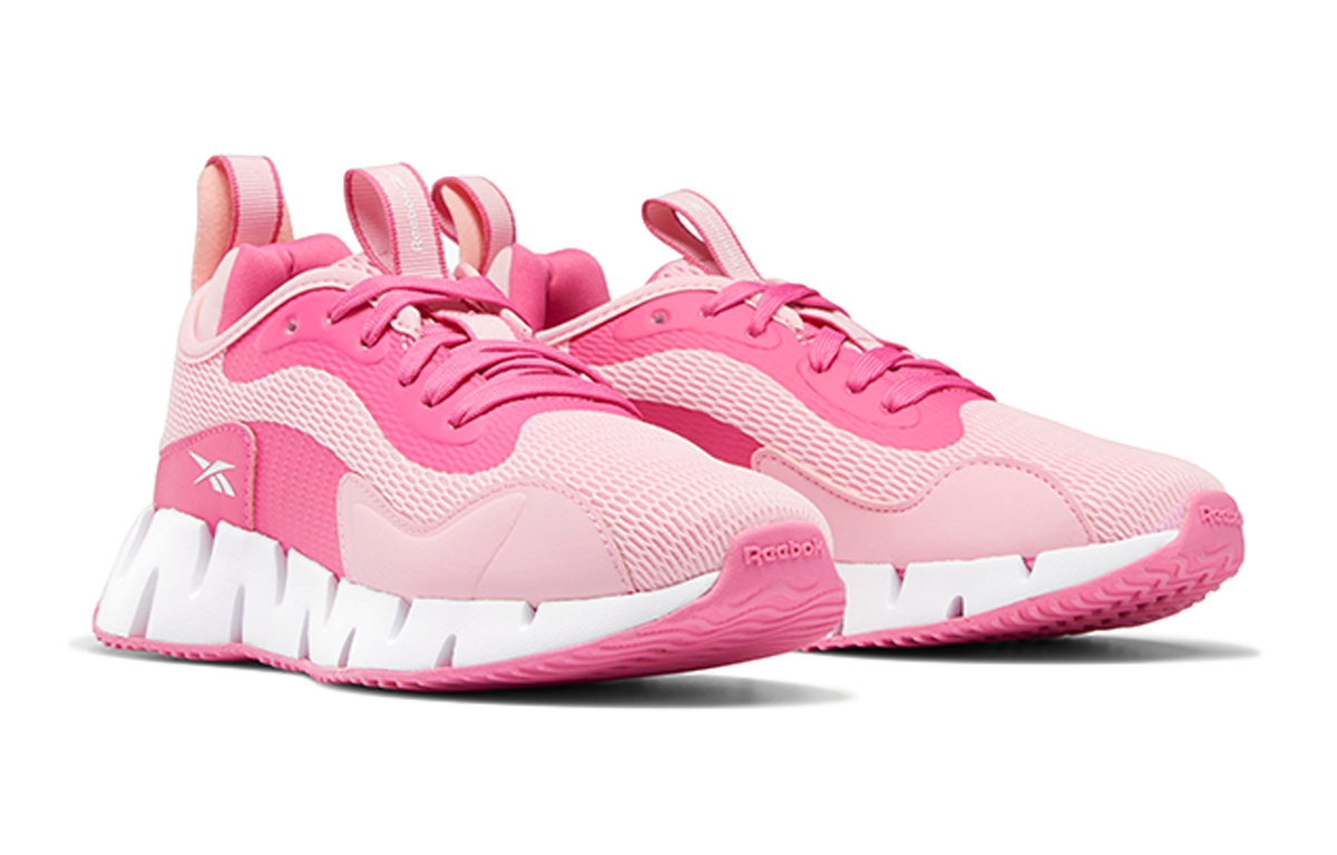 Lookbook (Reebok Infantil) Reebok Zig Dynamic 'Rosa Claro Blanco' FY9129