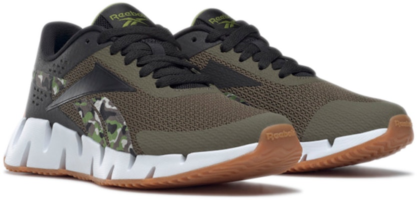 (Grade School) Reebok Zig Dynamica 2 'Army Green Camo' GY6868 Lookbook (Grade School) Reebok Zig Dynamica 2 'Army Green Camo' GY6868