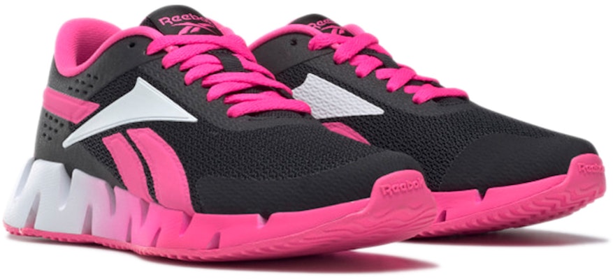 (Grade School) Reebok Zig Dynamica 2 'Black Atomic Pink' GY6866 Lookbook (Grade School) Reebok Zig Dynamica 2 'Black Atomic Pink' GY6866