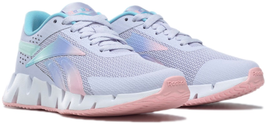 (Grade School) Reebok Zig Dynamica 2 'Lucid Lilac Pink Glow' GY6865 Lookbook (Grade School) Reebok Zig Dynamica 2 'Lucid Lilac Pink Glow' GY6865