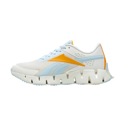 (GS) Reebok Zig Dynamica 'Chalk Glass Blue Gold'