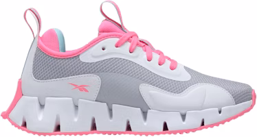 (Grade School) Reebok Zig Dynamica 'Cold Grey Electro Pink' FZ1255 (Grade School) Reebok Zig Dynamica 'Cold Grey Electro Pink' FZ1255