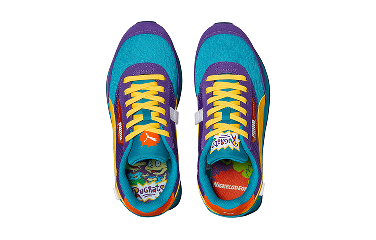 Lookbook (Grade School) Rugrats x Puma Future Rider ''Mare Caraibico Giallo Ultra'' 382532-01