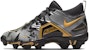 (Kanak-Kanak) Russell Wilson x Nike Alpha Menace 3 Shark 'Hitam Emas Vivid Metalik' CV0585-071