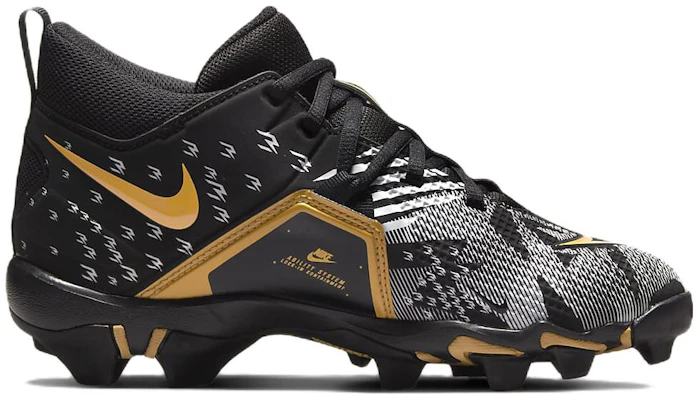 (Grade School) Russell Wilson x Nike Alpha Menace 3 Shark ''Zwart Metaal Goud'' CV0585-071 Order (Grade School) Russell Wilson x Nike Alpha Menace 3 Shark ''Zwart Metaal Goud'' CV0585-071