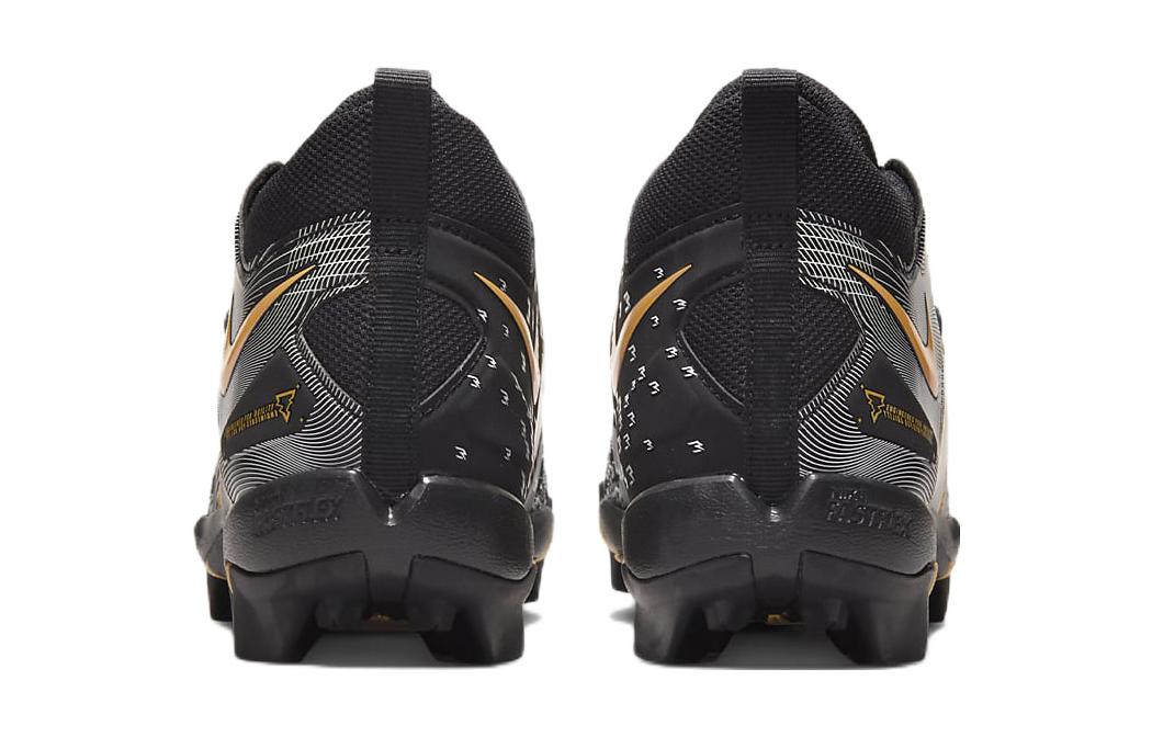 Purchase (Grade School) Russell Wilson x Nike Alpha Menace 3 Shark ''Zwart Metaal Goud'' CV0585-071