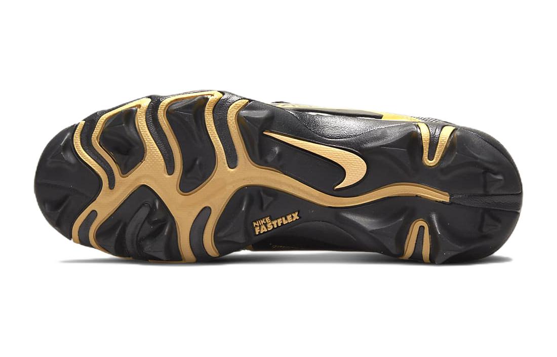 Details for (Grade School) Russell Wilson x Nike Alpha Menace 3 Shark ''Zwart Metaal Goud'' CV0585-071