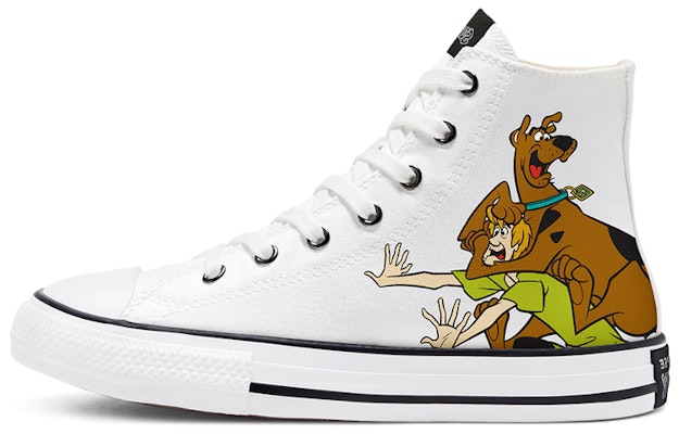 (Kasut Kanak-Kanak) Scooby-Doo x Converse Chuck Taylor All Star Tinggi 'The Gang dan Penjahat' 669077C Buy (Kasut Kanak-Kanak) Scooby-Doo x Converse Chuck Taylor All Star Tinggi 'The Gang dan Penjahat' 669077C