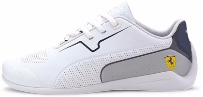 (Grade School) Scuderia Ferrari x Puma Drift Cat 8 'White Peacoat' 339970-03 (Grade School) Scuderia Ferrari x Puma Drift Cat 8 'White Peacoat' 339970-03