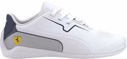 (Grade School) Scuderia Ferrari x Puma Drift Cat 8 'White Peacoat' 339970-03 (Grade School) Scuderia Ferrari x Puma Drift Cat 8 'White Peacoat' 339970-03