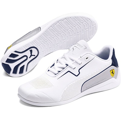 (Grade School) Scuderia Ferrari x Puma Drift Cat 8 'White Peacoat' 339970-03 Shop (Grade School) Scuderia Ferrari x Puma Drift Cat 8 'White Peacoat' 339970-03