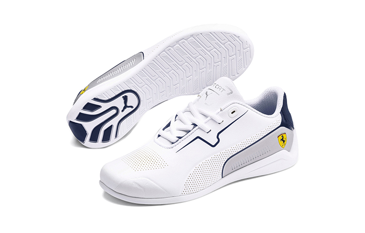 Shop (Kindermaten) Scuderia Ferrari x Puma Drift Cat 8 ''Wit Peacoat'' 339970-03