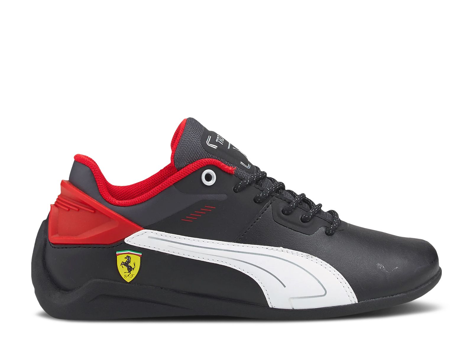 (Grade School) Scuderia Ferrari x Puma Drift Cat Delta 'Black White' 306896-04
