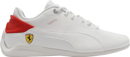 (Grade School) Scuderia Ferrari x Puma Drift Cat Delta 'White Rosso Corsa' 306896-02 (Grade School) Scuderia Ferrari x Puma Drift Cat Delta 'White Rosso Corsa' 306896-02