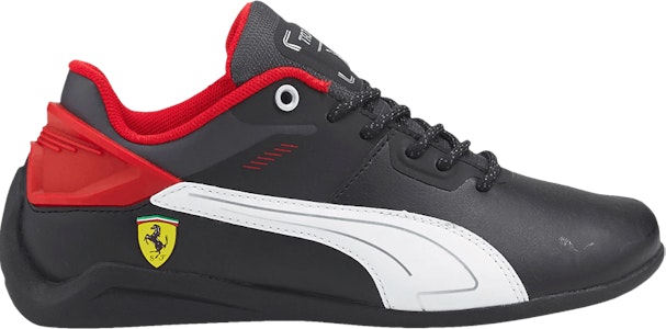 (Grade School) Scuderia Ferrari x Puma Drift Cat Delta 'Negro Blanco' 306896-04 Buy (Grade School) Scuderia Ferrari x Puma Drift Cat Delta 'Negro Blanco' 306896-04