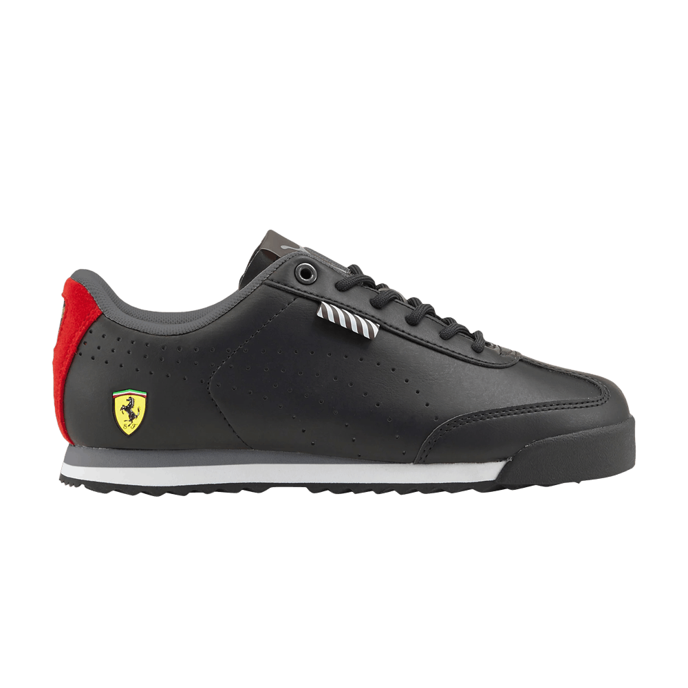 (Grade School) Scuderia Ferrari x Puma Roma 'Black Rosso Corsa' 307128-01