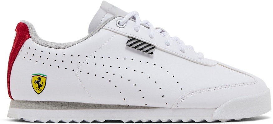 (Grade School) Scuderia Ferrari x Puma Roma 'White Rosso Corsa' 307128-02 Buy (Grade School) Scuderia Ferrari x Puma Roma 'White Rosso Corsa' 307128-02