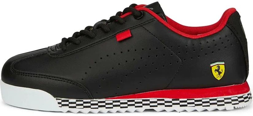 (Sekolah Dasar) Scuderia Ferrari x Puma Roma Via Perf 'Hitam Putih' 307260-03 Buy (Sekolah Dasar) Scuderia Ferrari x Puma Roma Via Perf 'Hitam Putih' 307260-03