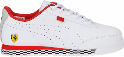 (Grade School) Scuderia Ferrari x Puma Roma Via Perf 'White Red' 307260-04 (Grade School) Scuderia Ferrari x Puma Roma Via Perf 'White Red' 307260-04