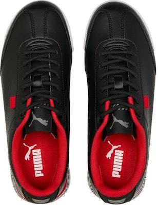 (Grade School) Scuderia Ferrari x Puma Roma Via Perf 'Black White' 307260-03 Lookbook (Grade School) Scuderia Ferrari x Puma Roma Via Perf 'Black White' 307260-03