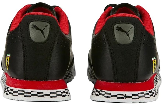 (Grade School) Scuderia Ferrari x Puma Roma Via Perf 'Black White' 307260-03 Shop (Grade School) Scuderia Ferrari x Puma Roma Via Perf 'Black White' 307260-03