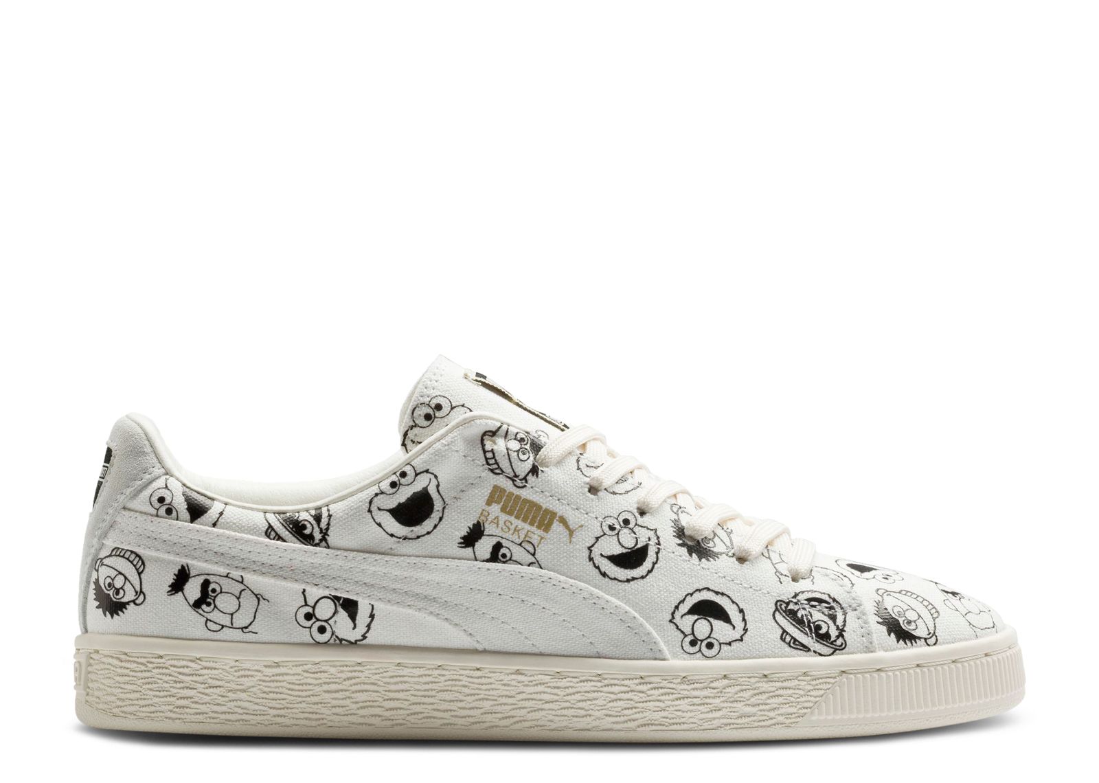 Buy (Grade School) Sesame Street x Puma Basket 'Whisper White' 363665-01