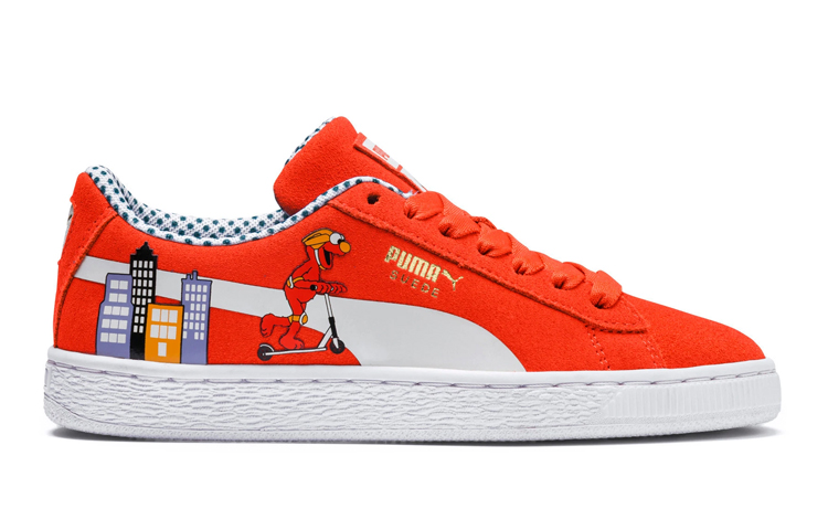Order （國小）芝麻街 x Puma Suede '50週年 - Elmo' 368923-02