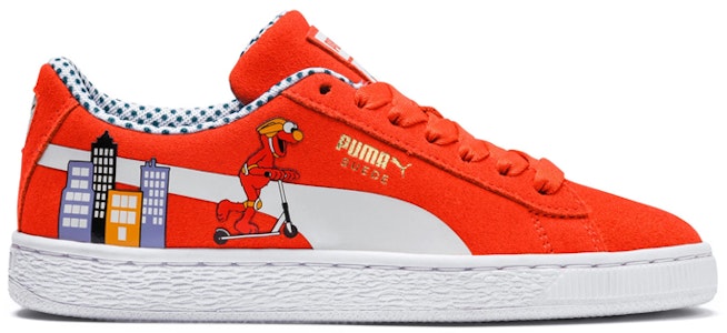 (SD) Sesame Street x Puma Suede '50th Anniversary - Elmo' 368923-02 Order (SD) Sesame Street x Puma Suede '50th Anniversary - Elmo' 368923-02