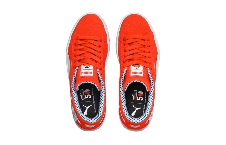 Lookbook （國小）芝麻街 x Puma Suede '50週年 - Elmo' 368923-02