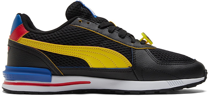 (大童款) SmileyWorld x Puma Graviton '黑色活力黄' 384491-02 Order (大童款) SmileyWorld x Puma Graviton '黑色活力黄' 384491-02