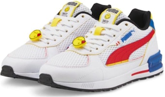 (Kanak-Kanak) SmileyWorld x Puma Graviton 'Putih Merah Risiko Tinggi' 384491-01 Lookbook (Kanak-Kanak) SmileyWorld x Puma Graviton 'Putih Merah Risiko Tinggi' 384491-01
