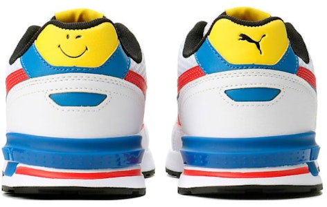 GS スマイリー×プーマ グラビトン 白/赤 384491-01 Shop GS スマイリー×プーマ グラビトン 白/赤 384491-01