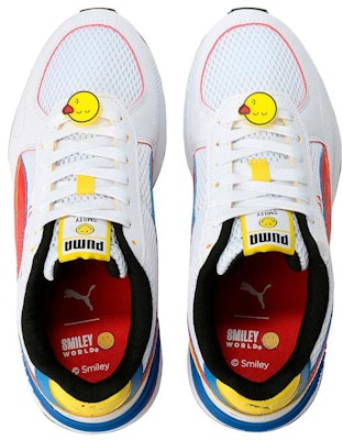 (Grade School) SmileyWorld x Puma Graviton 'White High Risk Red' 384491-01 Purchase (Grade School) SmileyWorld x Puma Graviton 'White High Risk Red' 384491-01