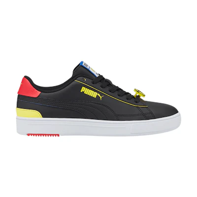 (GS) SmileyWorld Puma Serve Pro 'Black Vibrant Yellow'