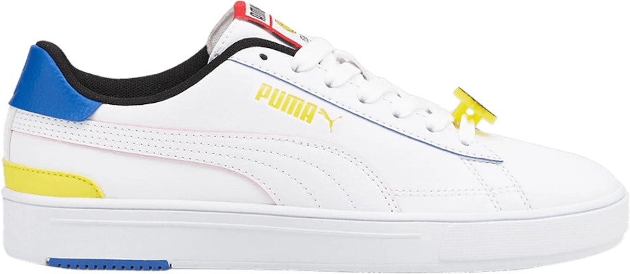 (Grade School) SmileyWorld x Puma Serve Pro 'White Vibrant Yellow' 384488-01 Buy (Grade School) SmileyWorld x Puma Serve Pro 'White Vibrant Yellow' 384488-01