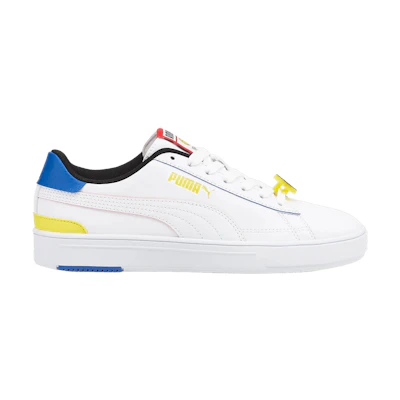 (GS) SmileyWorld Puma Serve Pro 'White Vibrant Yellow'