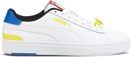 (Grade School) SmileyWorld x Puma Serve Pro 'White Vibrant Yellow' 384488-01 (Grade School) SmileyWorld x Puma Serve Pro 'White Vibrant Yellow' 384488-01