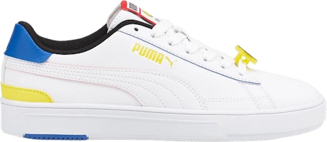 (Grade School) SmileyWorld x Puma Serve Pro 'White Vibrant Yellow' 384488-01 (Grade School) SmileyWorld x Puma Serve Pro 'White Vibrant Yellow' 384488-01