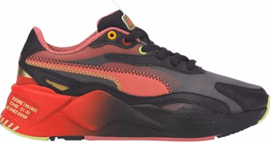 (Grade School) Sonic x Puma RS-X Jr 'Black High Risk Red' 374318-01 (Grade School) Sonic x Puma RS-X Jr 'Black High Risk Red' 374318-01