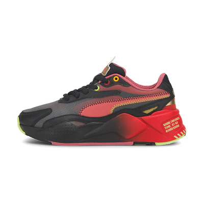 (GS) Sonic Puma RS-X Jr 'Black High Risk Red'